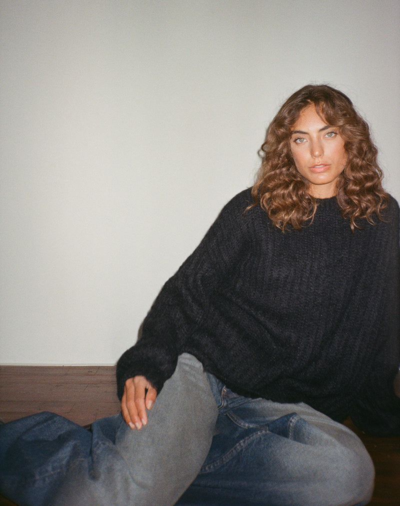 Immagine di Daren Maglia oversize in nero