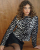 Immagine di Darlene Cardigan in maglia morbida leopardata marrone