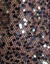 Maglia di paillettes nera