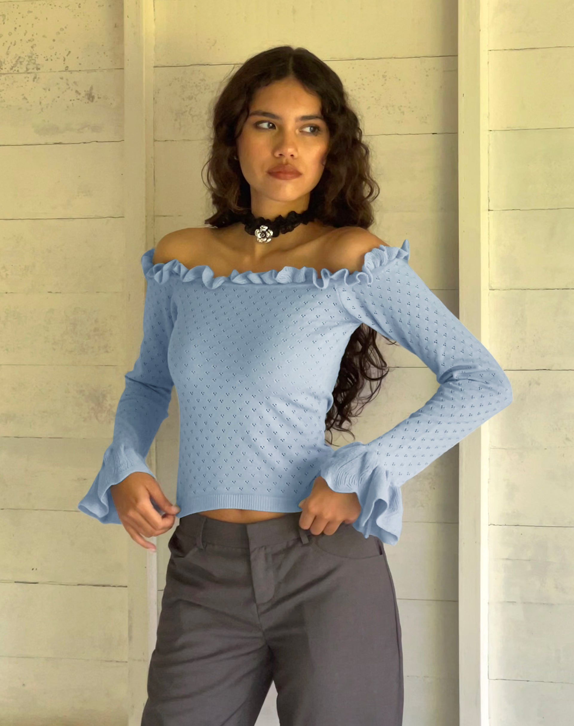 Immagine di Tuni Capri Trouser in Grigio Sartoriale
