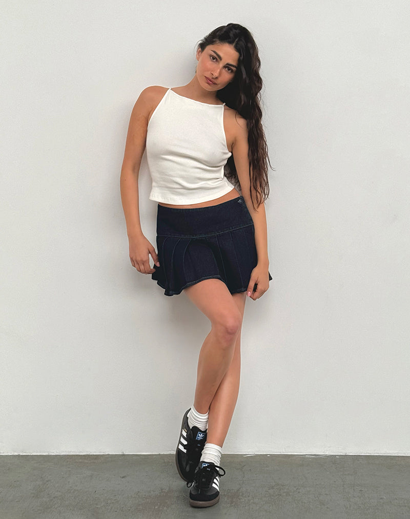 Immagine di Casini Mini Skirt in Indigo