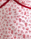  Stampa femminile con rilegatura rossa