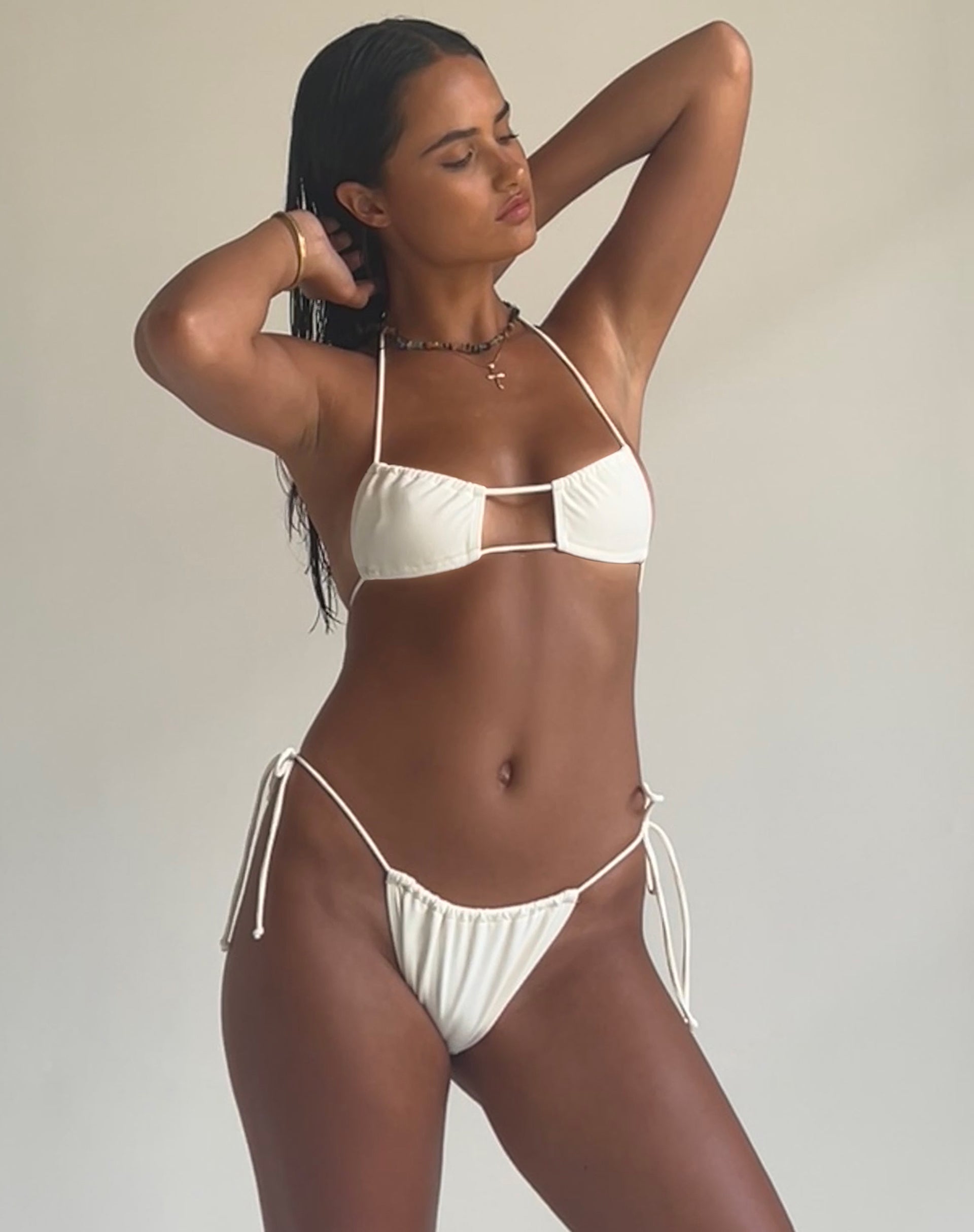 Immagine di Leyna Bikini Bottom in Cream