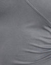 Maglia in rayon grigio