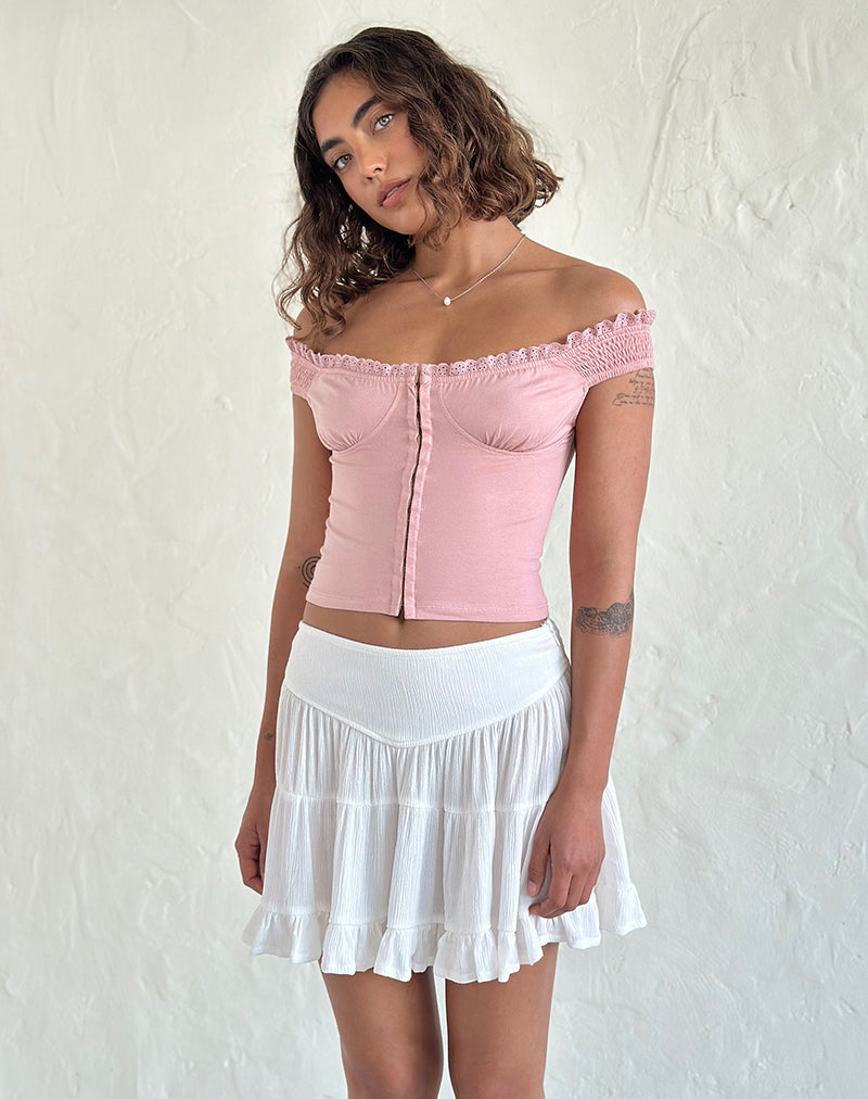 Immagine di Dovica Corsetto Top in Rosa Lady