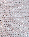 Maglia con paillettes Argento