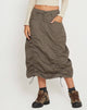 Immagine di Eisig Cargo Midi Skirt in Fossil