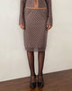 Immagine di Eldonia Gonna midi in Basic Polka Brown