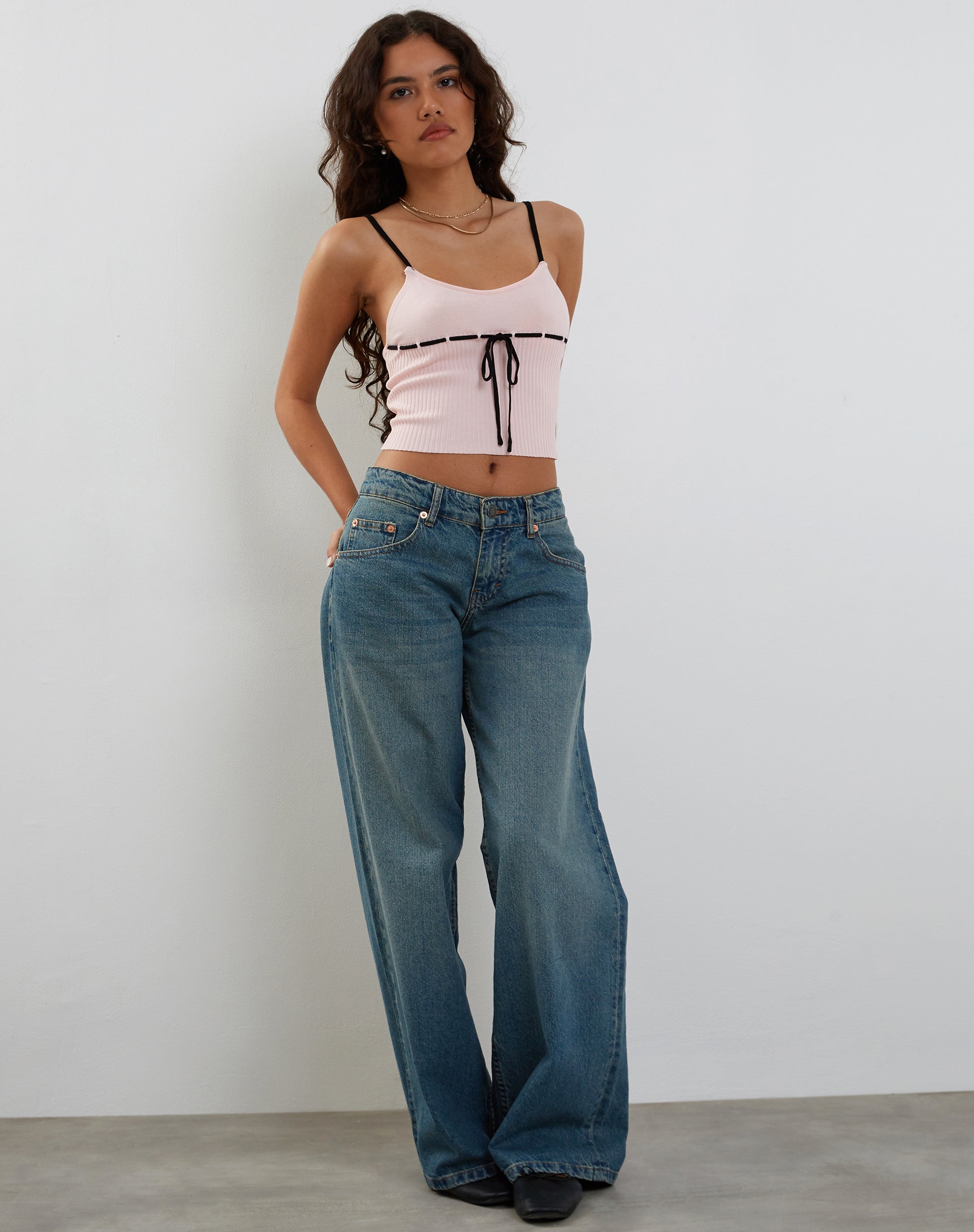Immagine di Emonie Cami Top in Blush rosa