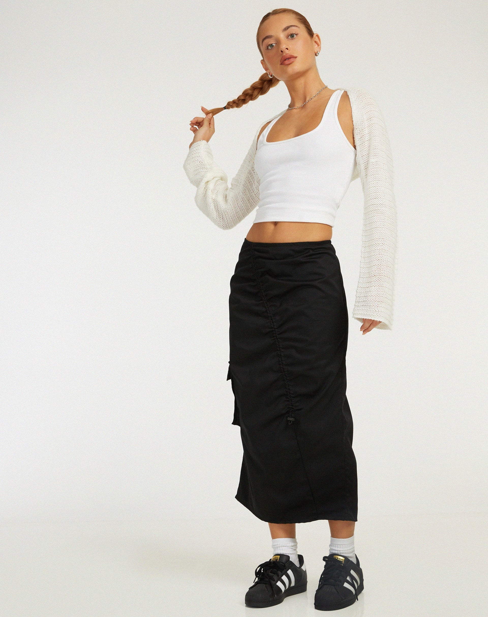 immagine di Enore Midi Skirt in nero