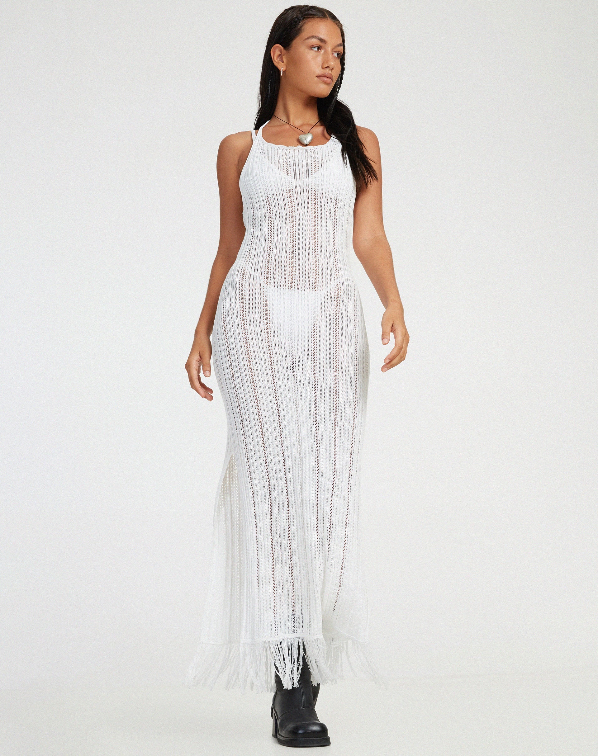immagine di Erla Maxi Dress in Avorio