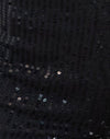 Drappo Mini Paillettes Nero