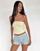 Immagine di Erna Micro Short in Sequin Blooming Flower Blu