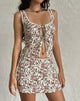 Immagine di Luiso Mini Gonna in Fiore Vintage Avorio