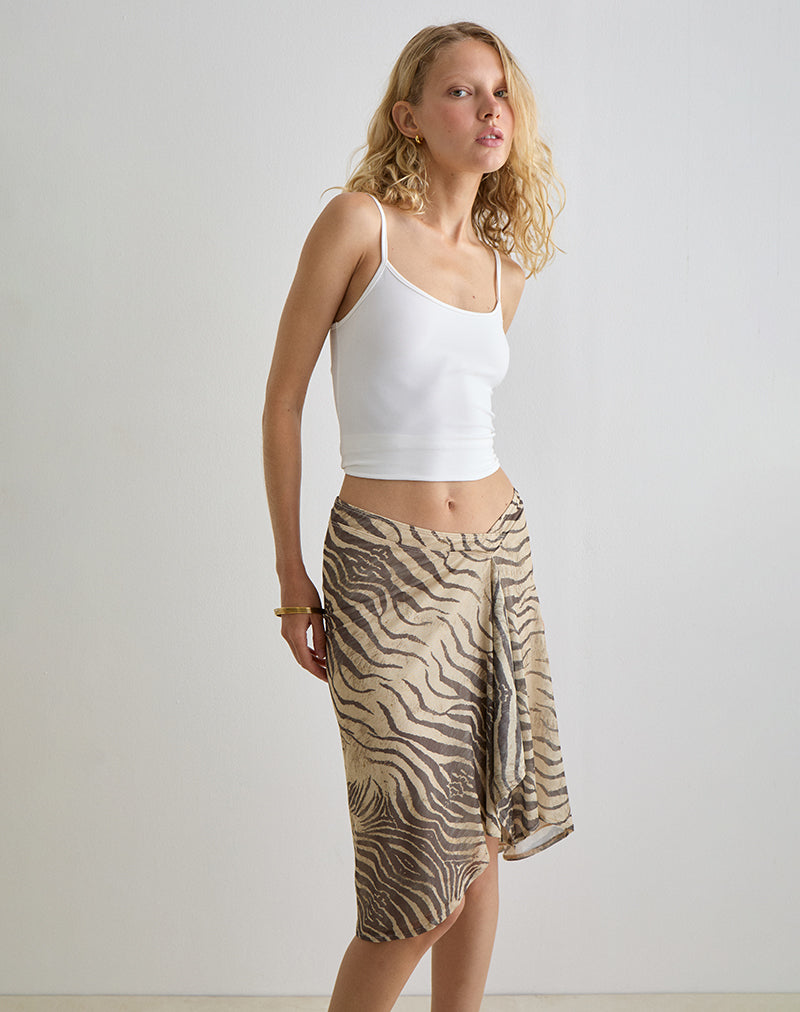 Immagine di Esmeray Gonna midi in Wild Animal Neutral