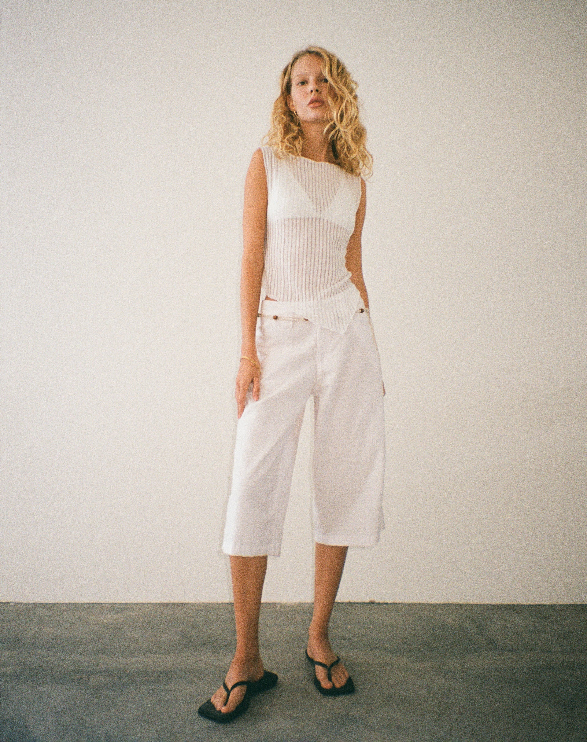 Immagine di Saomy Pantaloncini lunghi in bianco