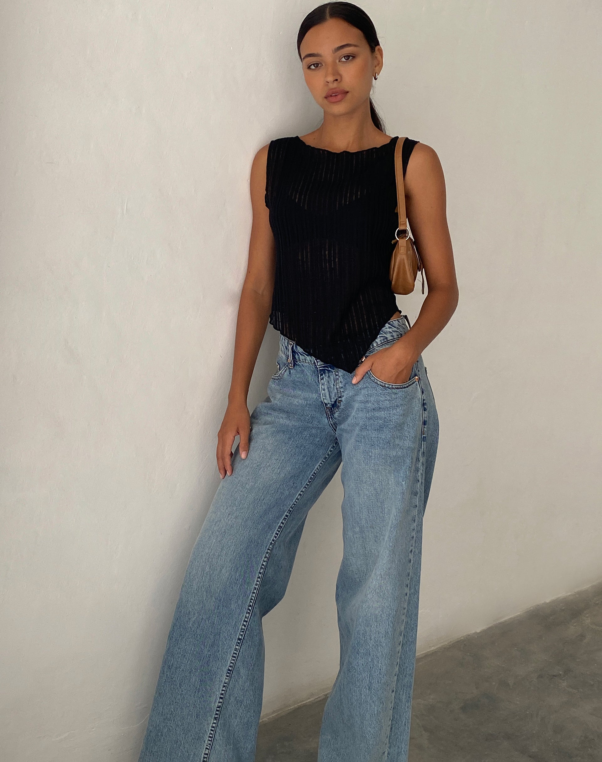 immagine di Etta Gilet in maglia nera
