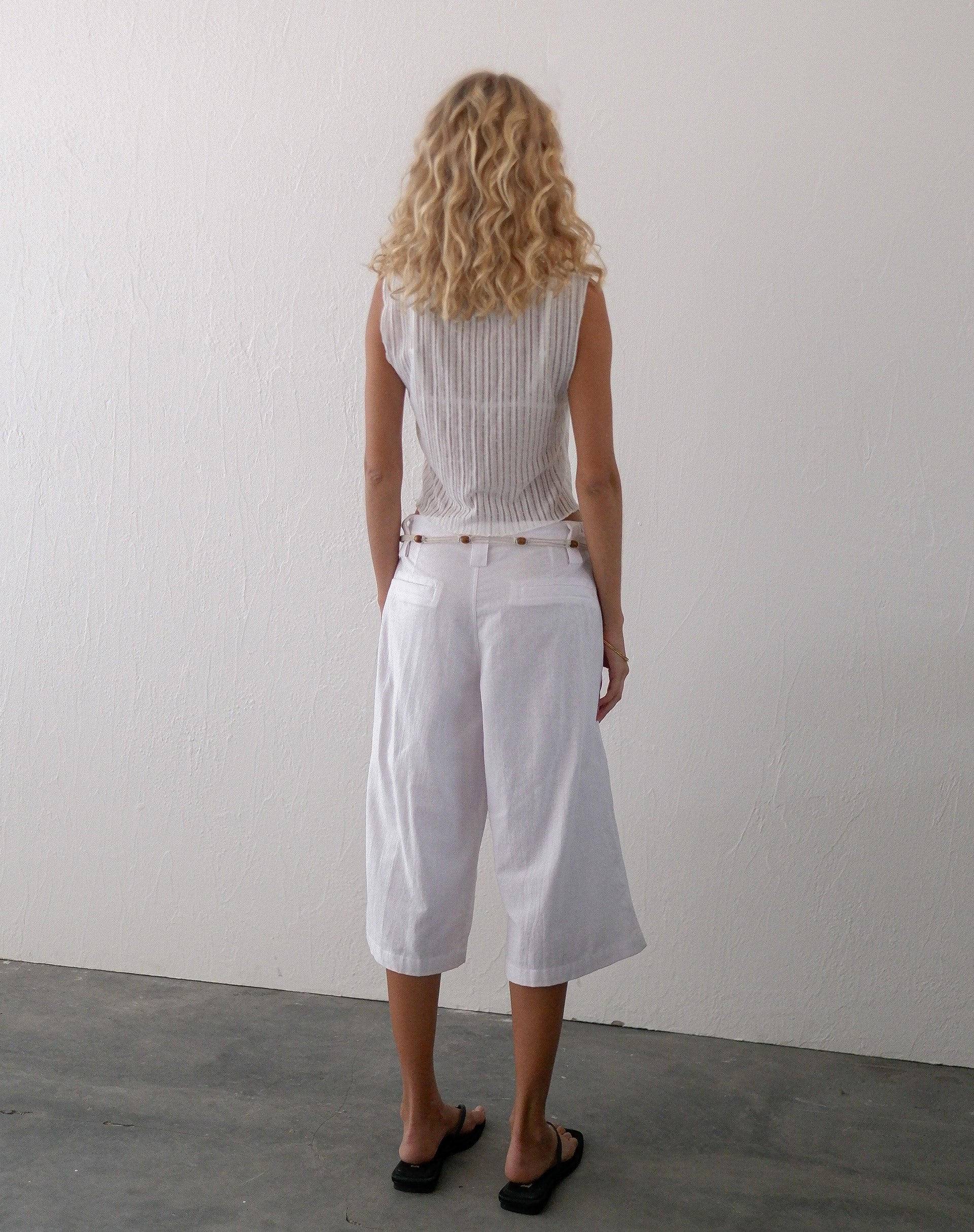 Immagine di Saomy Pantaloncini lunghi in bianco
