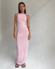 immagine di Elinor Maxi Dress in rosa baby slinky