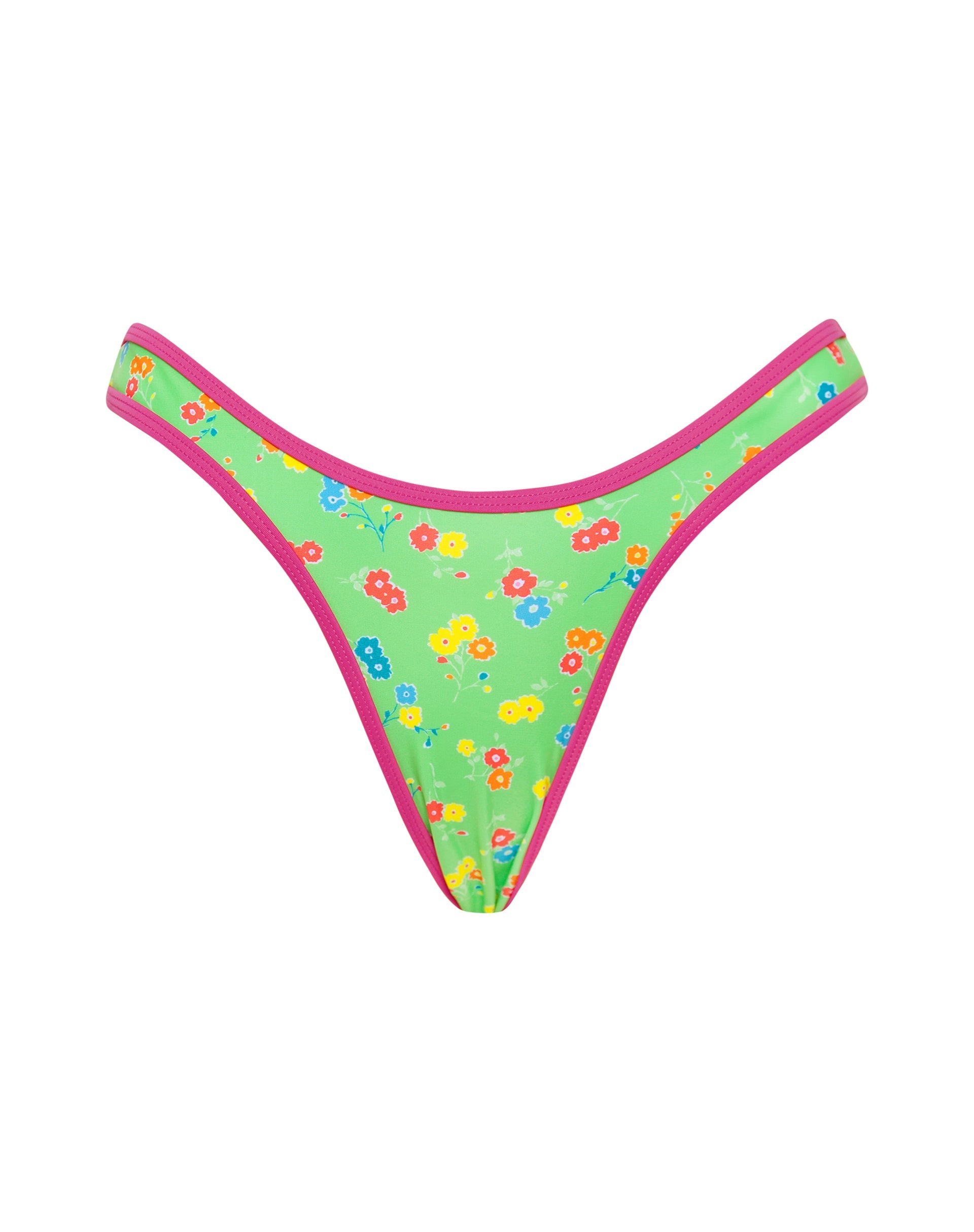 Immagine di Farida Bikini Bottom in Green Floral