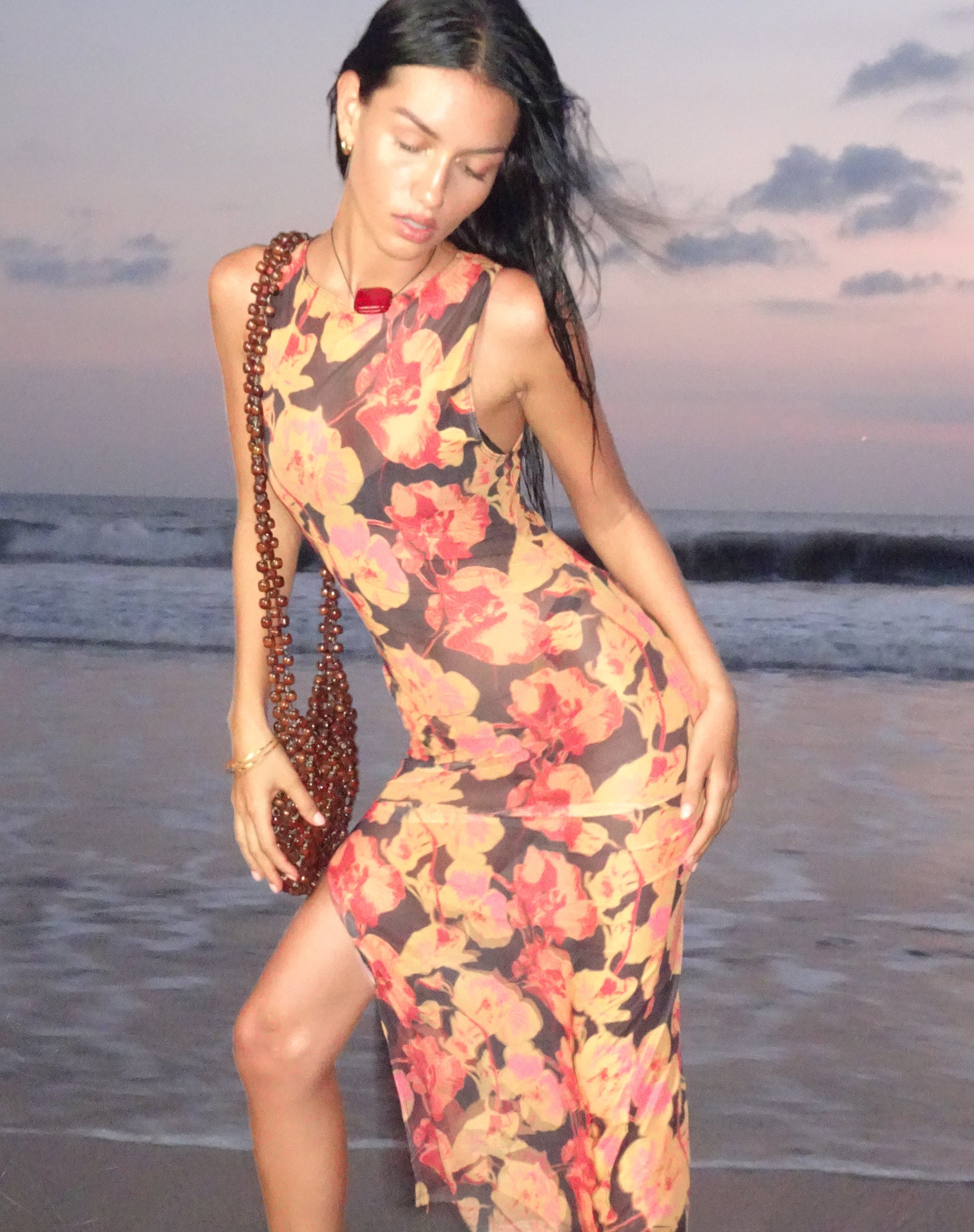 Immagine di Farsha Maxi Dress in Orchid Sunset