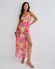 Immagine di Fasha Maxi Dress in audace multicolore floreale