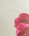  Crema con fiore rosso acquerellato