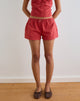 Immagine di Sumi Shorts in cotone Dobby Rosso