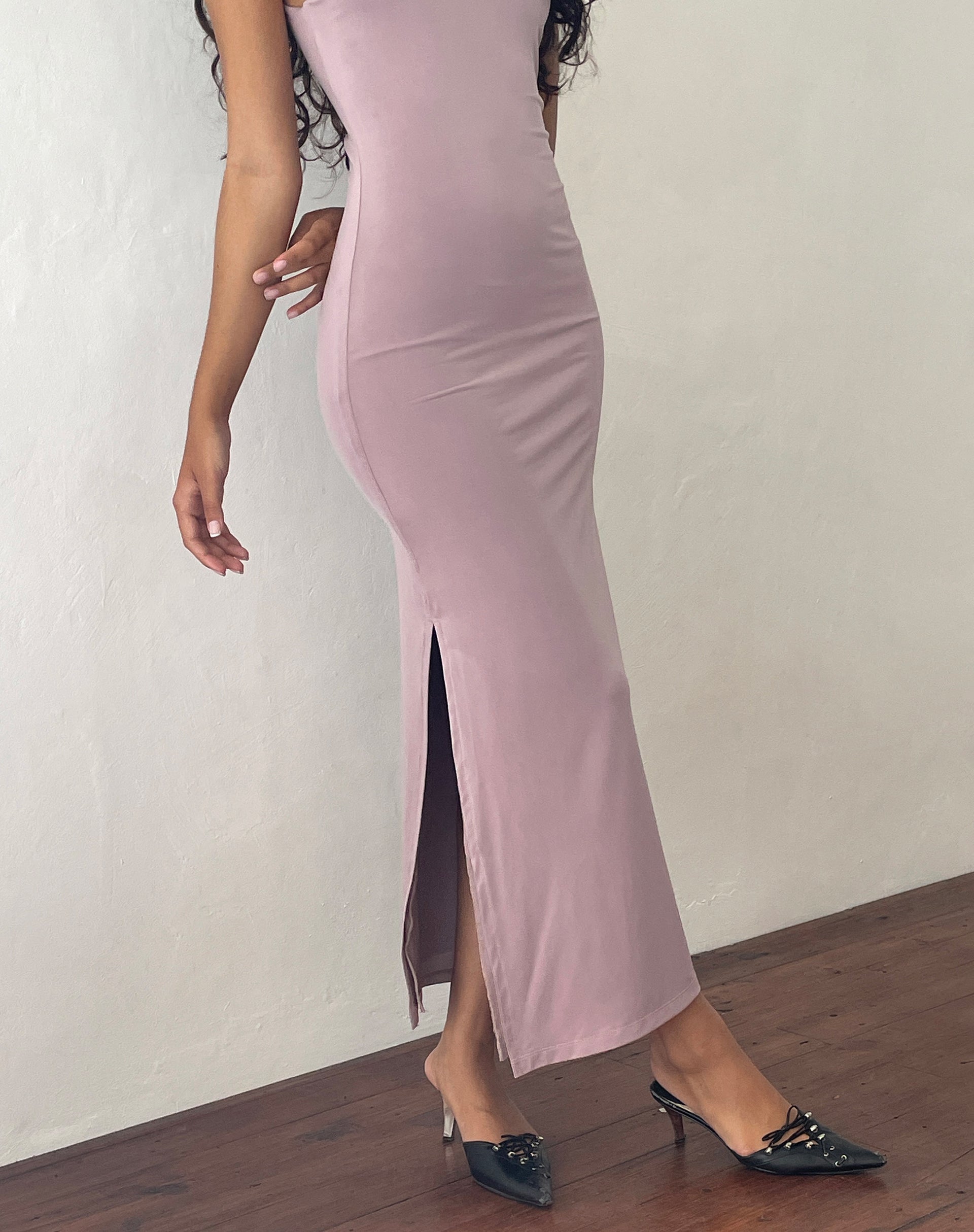 Immagine di Flo Maxi Dress in Slinky Light Mauve