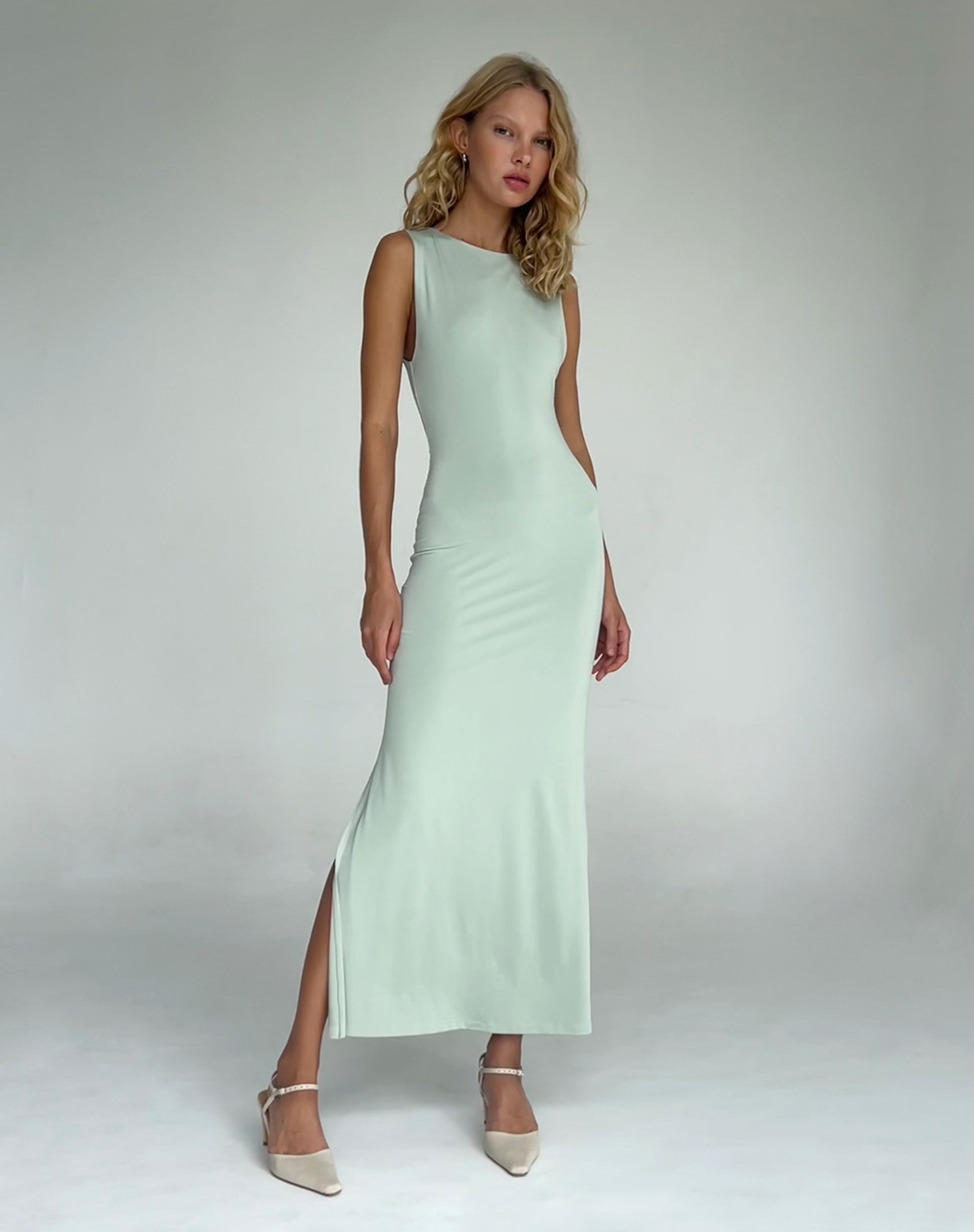 Immagine di Flo Maxi Dress in Slinky Mint
