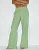 Immagine del pantalone Saucy in lino verde menta