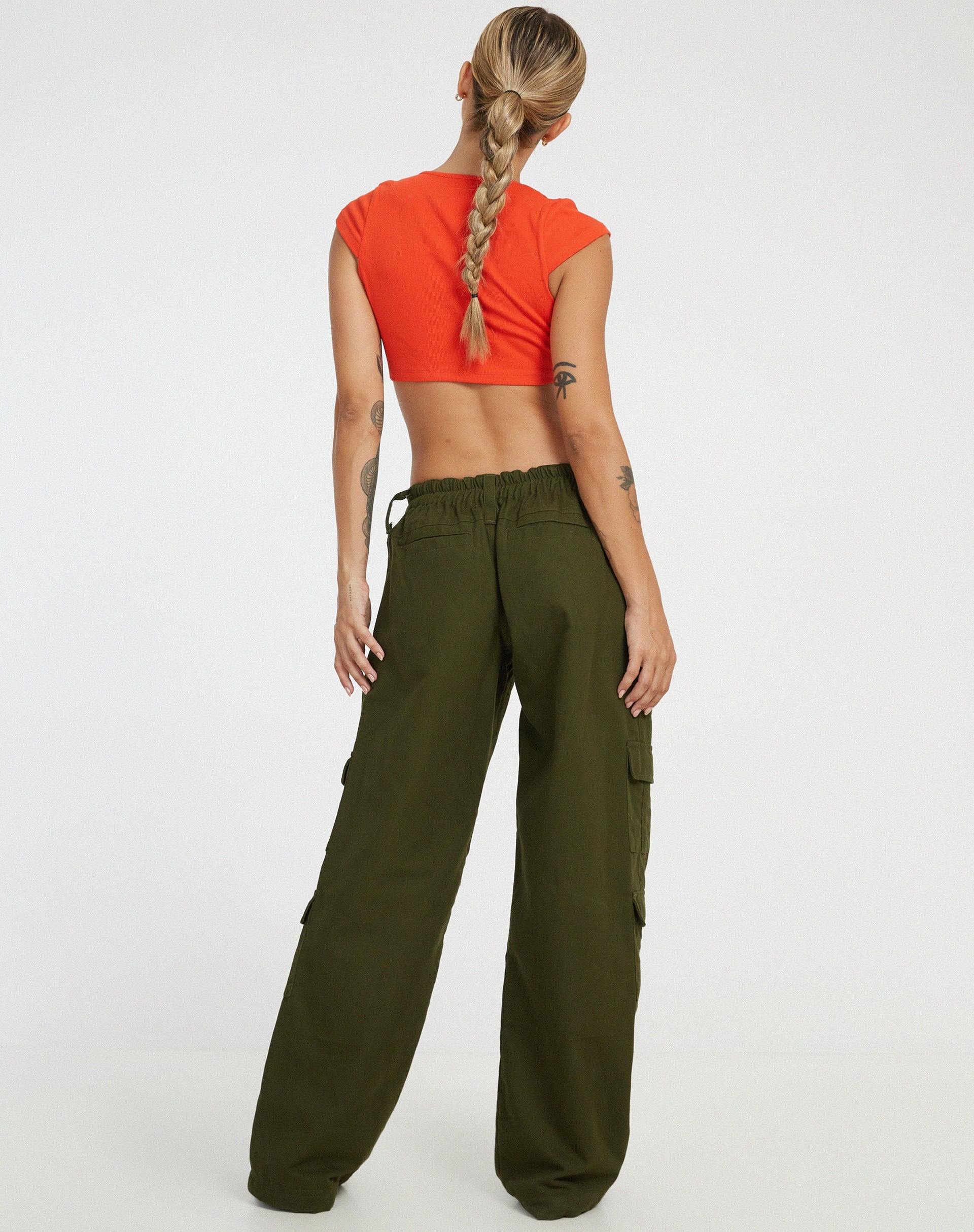 immagine di Guanna Crop Top in rosso