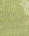Drappo di paillettes verde lime