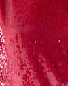 Rosso paillettes