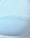 Pointelle blu con fiocco