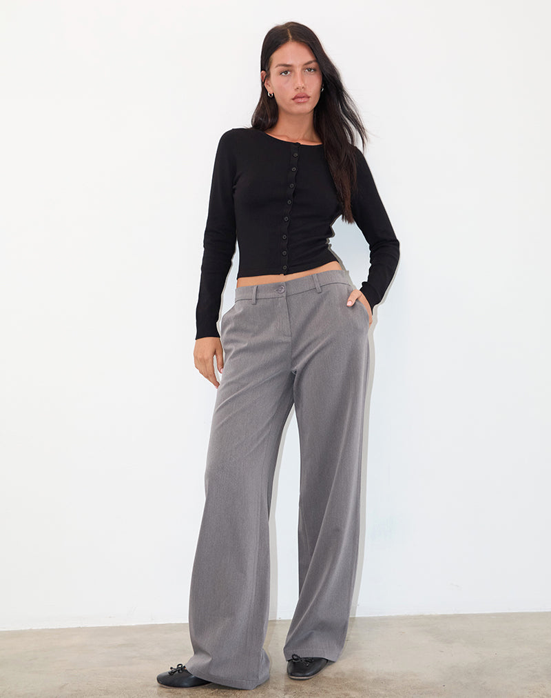 Pantaloni a gamba larga Halda in carbone