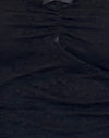 Pizzo nero orchidea