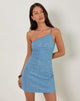 Immagine di Hamal Mini Dress in Sequin Blu
