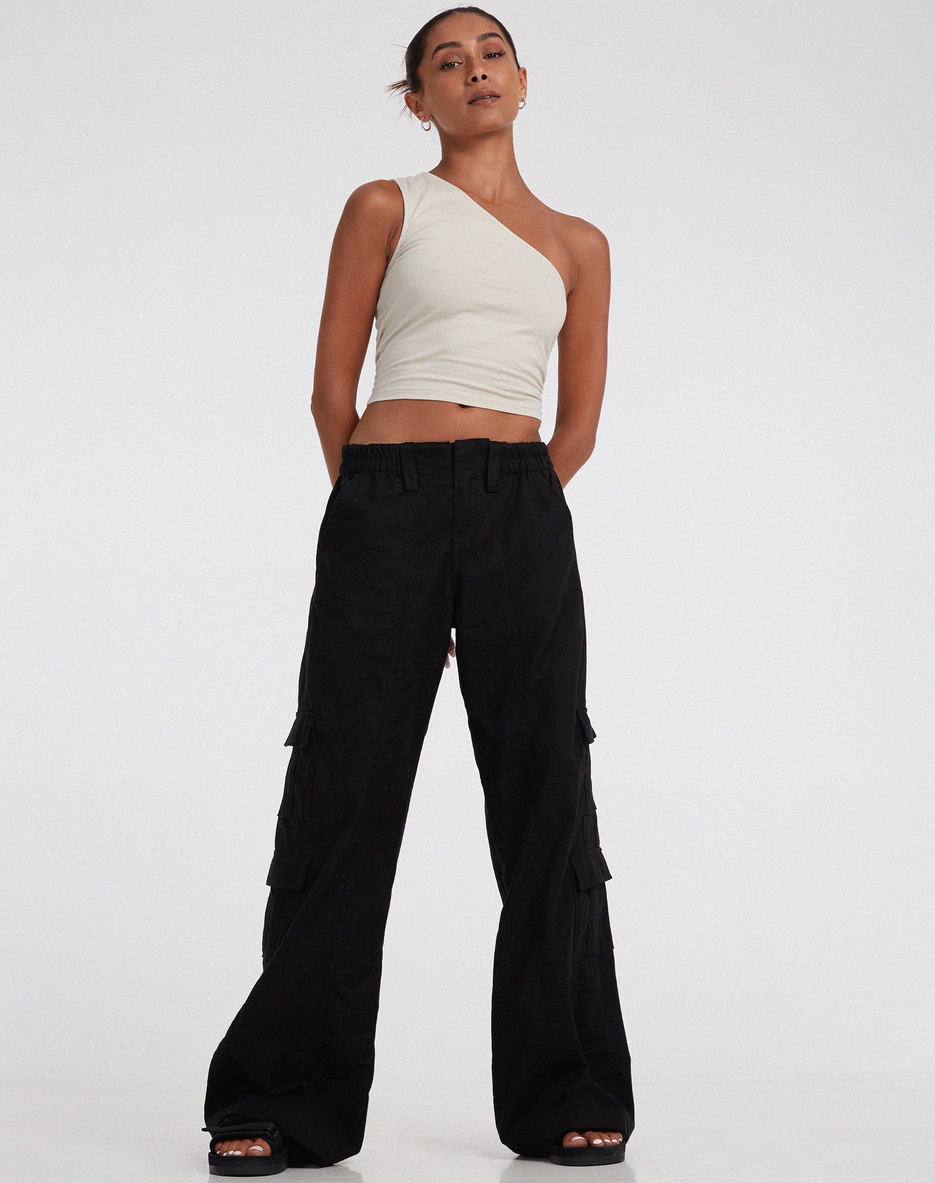 immagine di Hansa Cargo Trouser in nero Rami