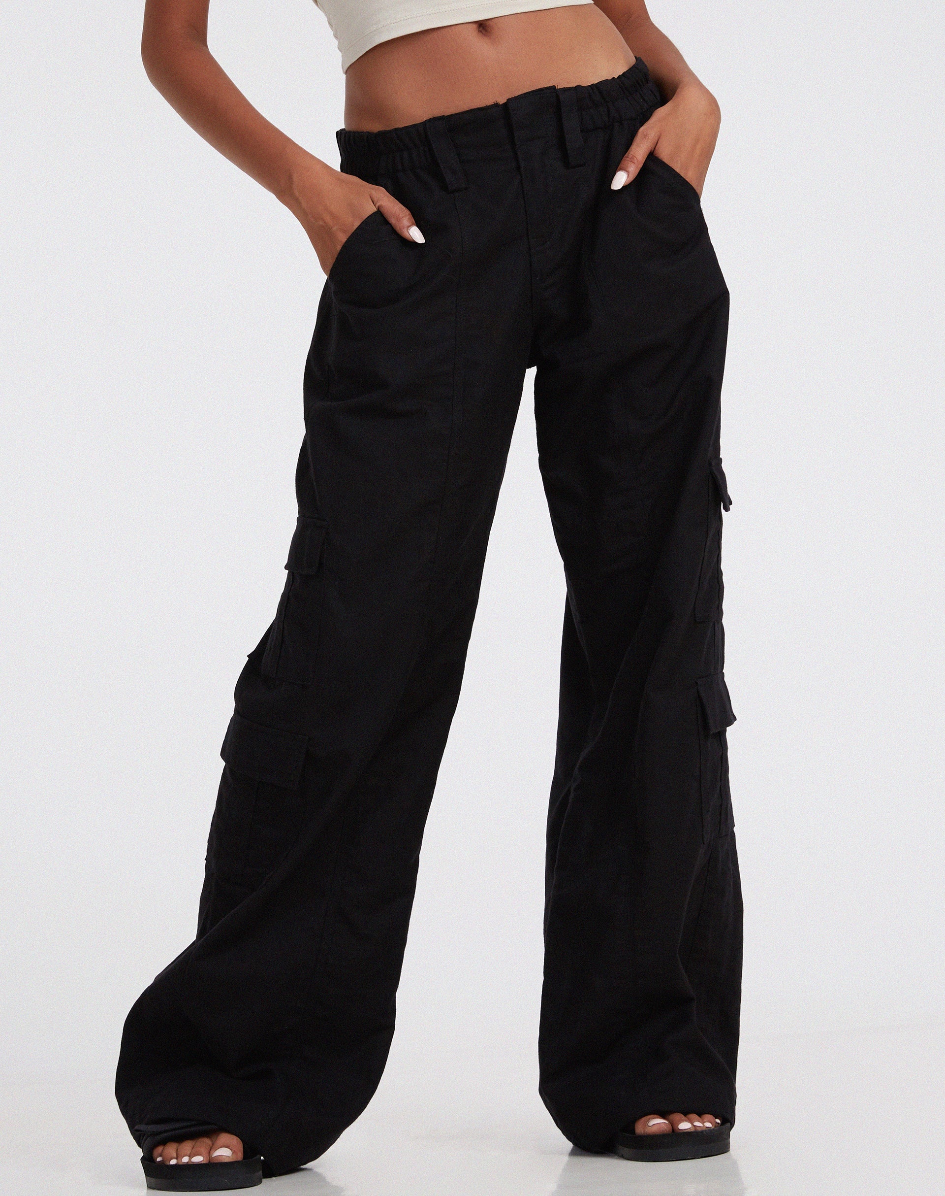immagine di Hansa Cargo Trouser in nero Rami
