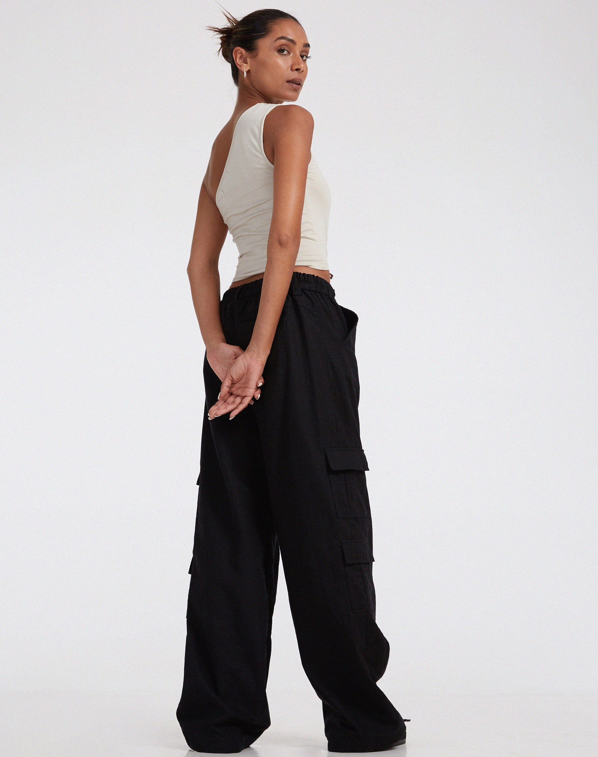 immagine di Hansa Cargo Trouser in nero Rami