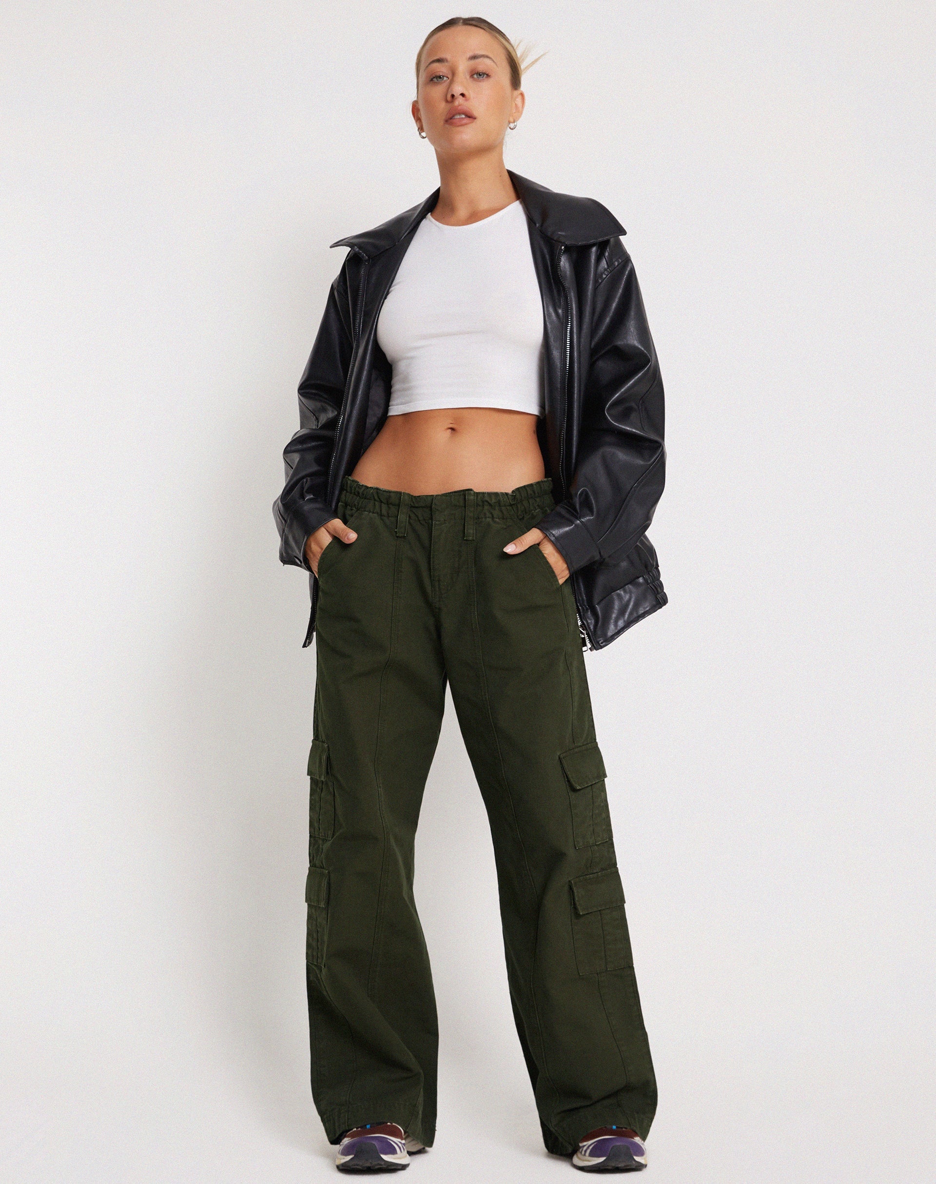 Immagine di Hansa Cargo Trouser in Dark Olive