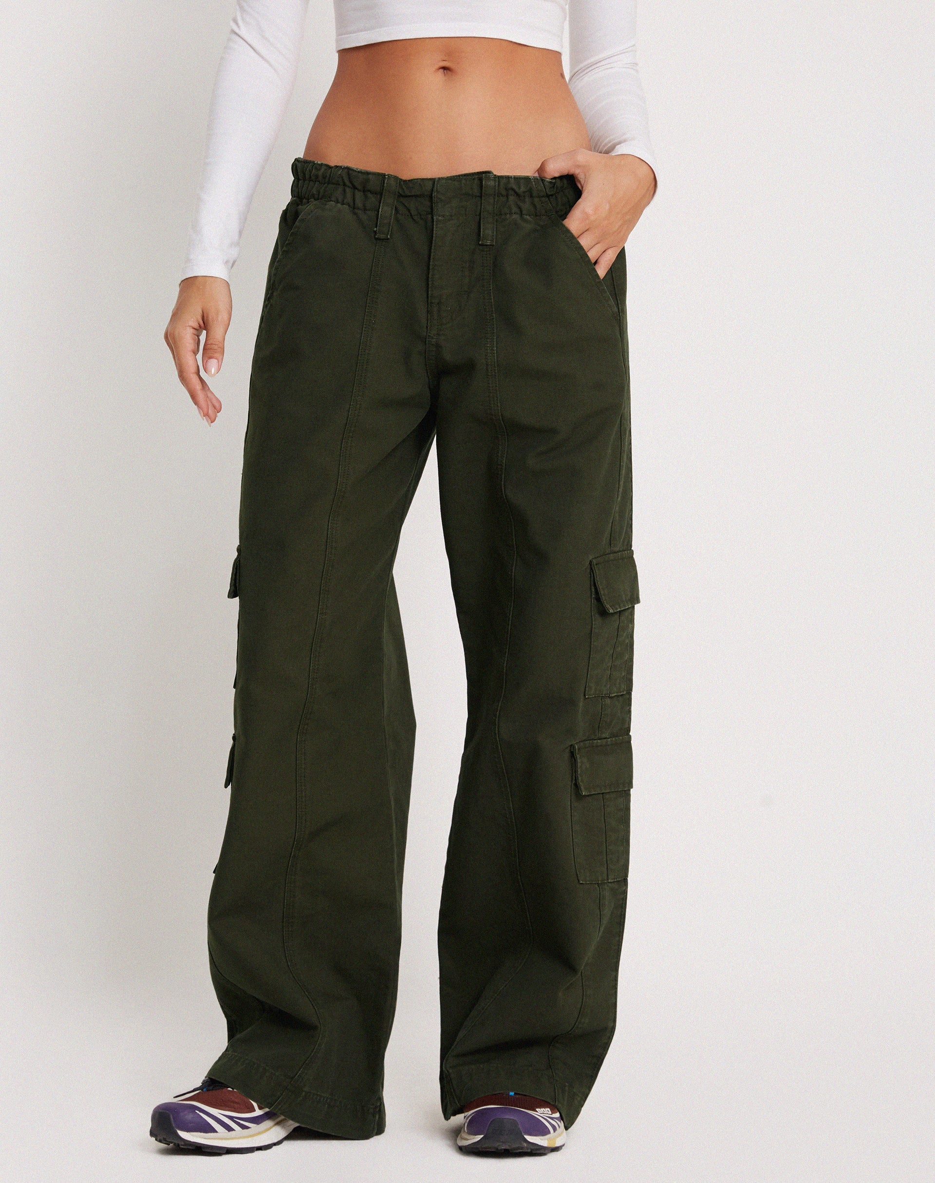 Immagine di Hansa Cargo Trouser in Dark Olive