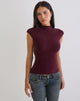 Immagine di Hanuva Top in maglia Berry