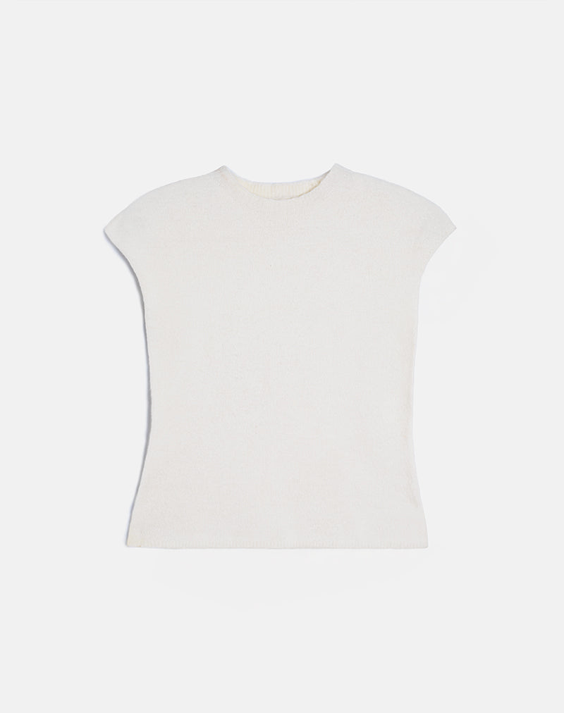 Immagine di Hanuva Top in maglia crema