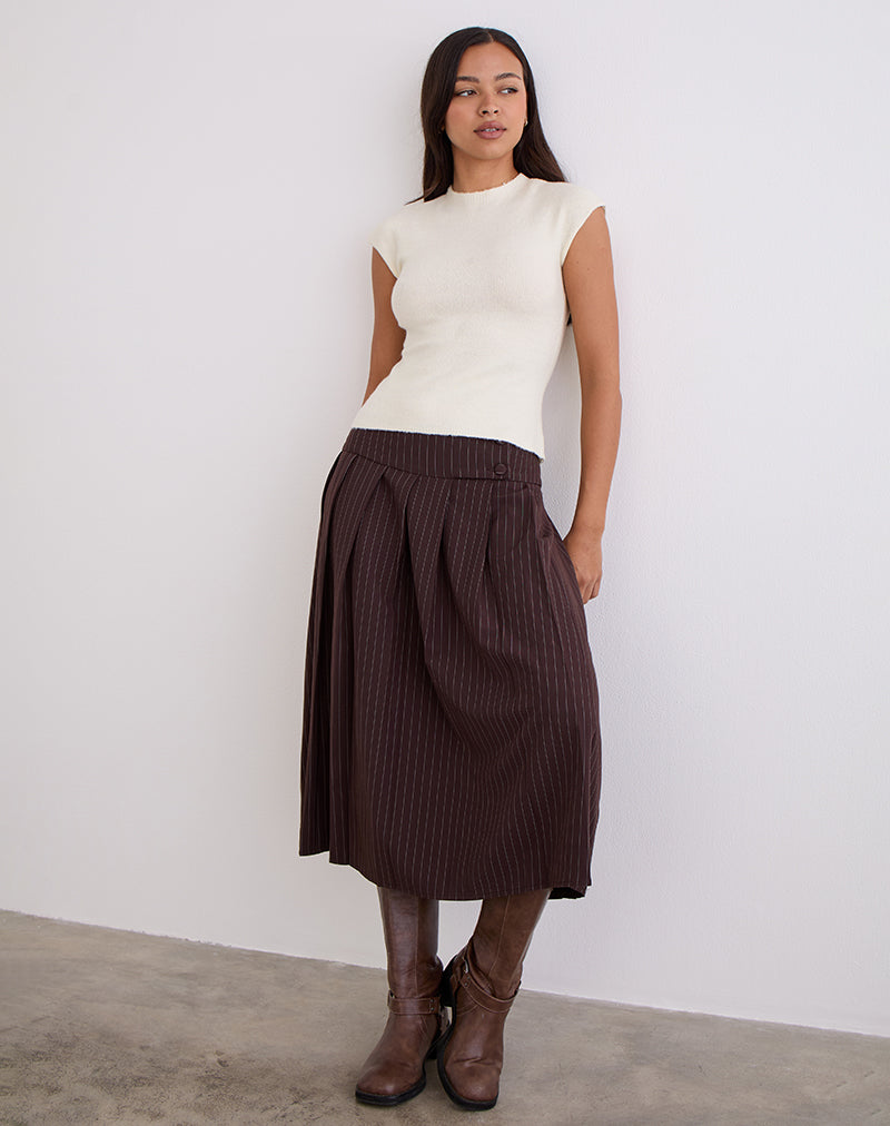 Immagine di Hanuva Top in maglia crema