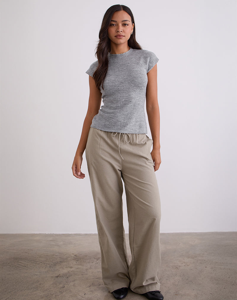 Immagine di Hanuva Top in maglia grigio