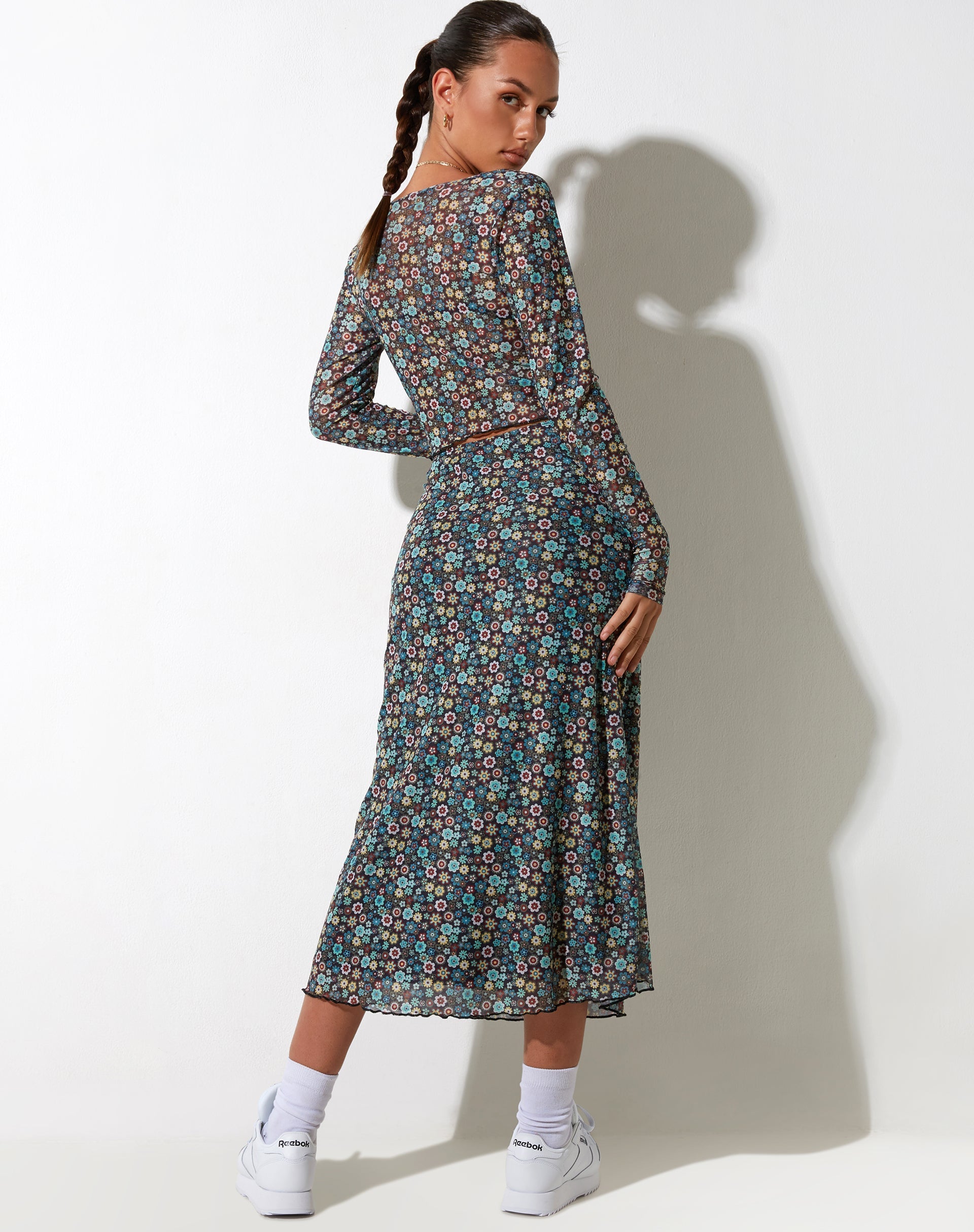 immagine di Lassie Maxi Skirt in Folk Floral