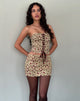 Immagine di Bebeka Micro Mini Gonna in Botanical Taupe