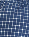 Popeline tartan della marina